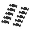10pcs Headlight Trim Ring Clips 51132752145 Plastic Front Headlight Bezel Clips Replacement for Cooper R55 R56 R57 R58