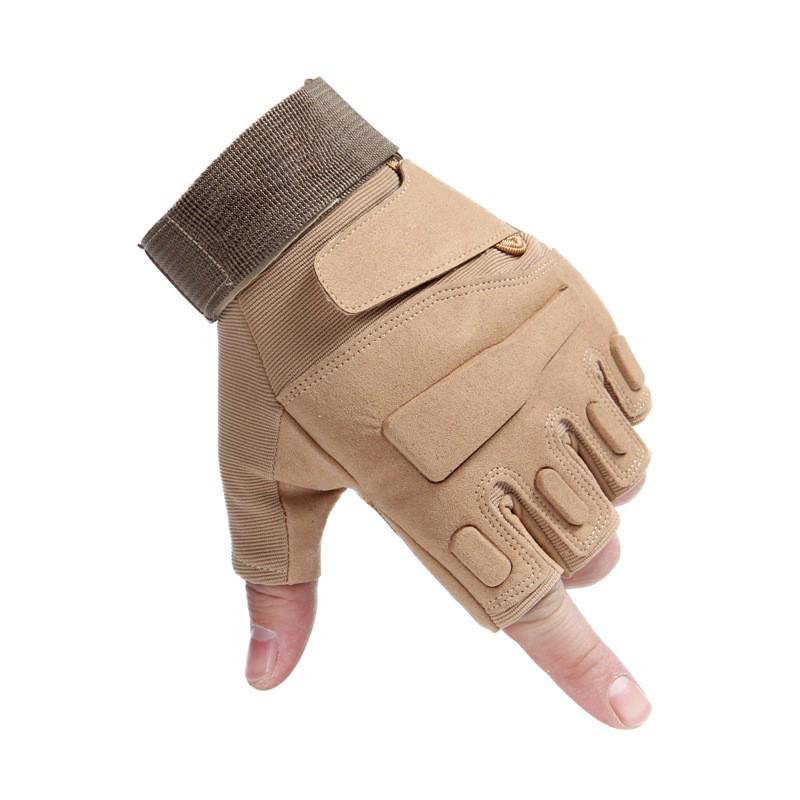 Tactical Cut-Resistant Half-Finger Gloves for Men & Women - Ideal for Outdoor Sports & Special Forces, Spring/Summer Medium