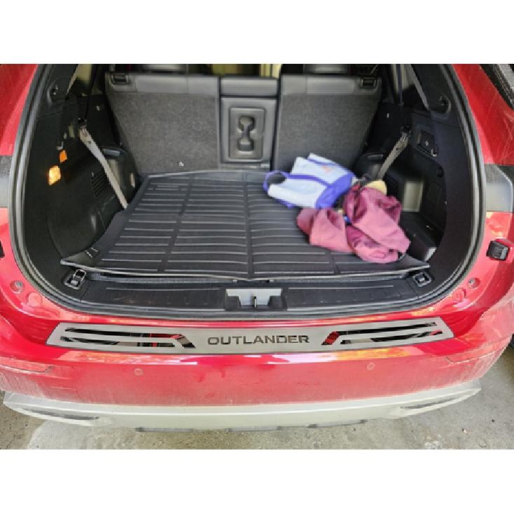 Schutz für Stoßstange hinten Für Mitsubishi Outlander Zubehör Stahlstreifen Zierleiste