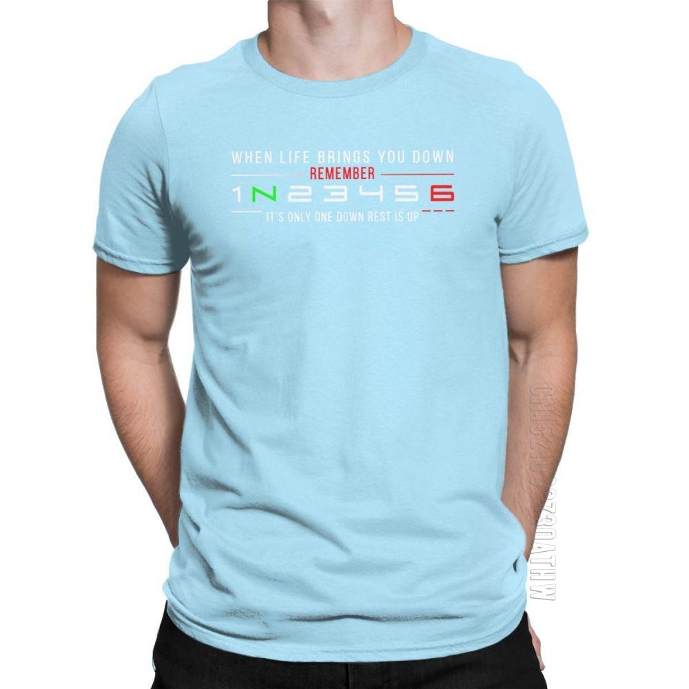 Amazing 1N23456 T Shirts Men Pure Cotton T Shirt Ride Moto Supermoto Bike Chopper Motorcycle Short Sleeve Tee Shirt Party Tops