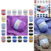 Premium Milk Cotton Baby Yarn With Colorful Dots For Knitting And Crochet