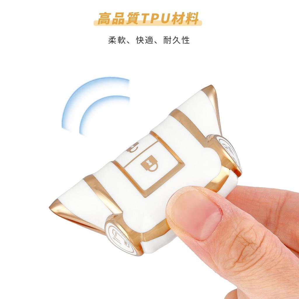 [OFF WE GO] Smart key shell compatible with Mitsubishi, made