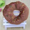 Squeaky Cotton Sound Animal Play Squeaker Lovely 3 Color Dog Toy Donut Pet Toys