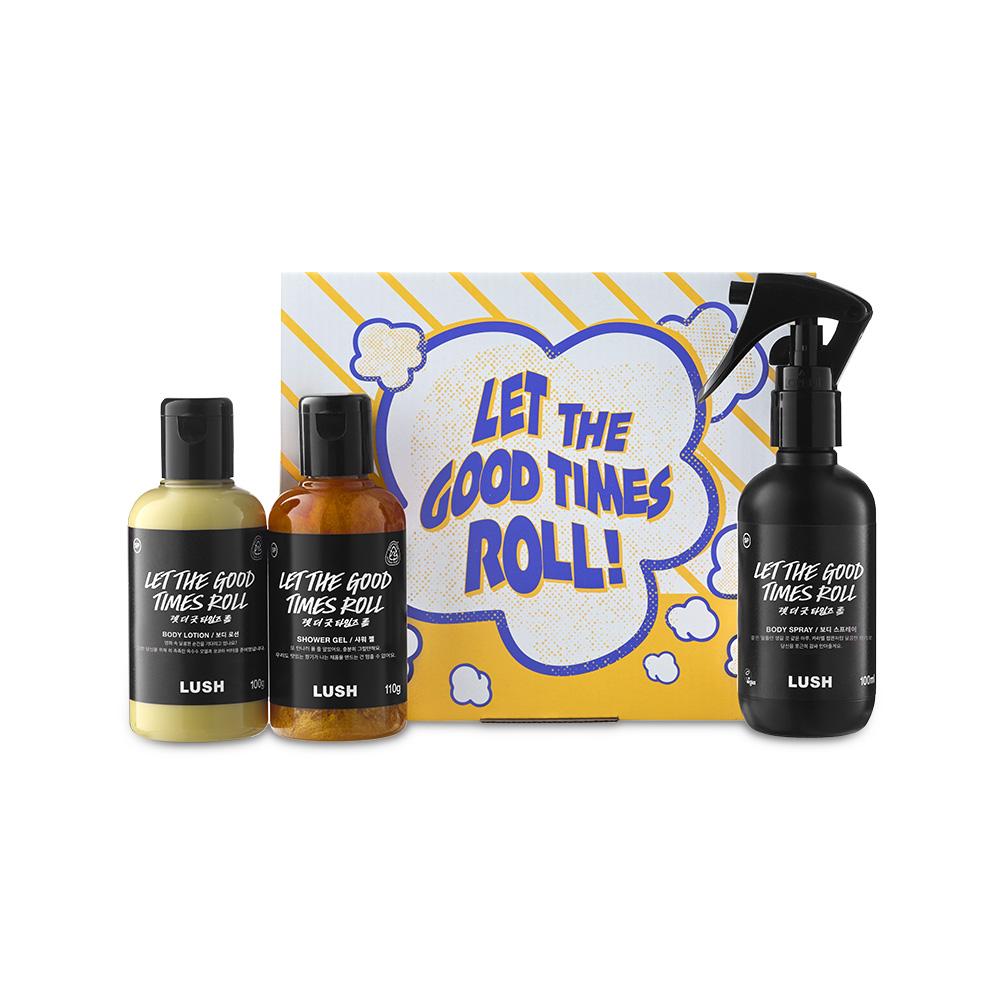 [Lush] Let The Good Times Roll 3-Piece Body Care Gift Set
