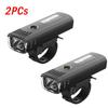 Bicycle Flashlights LED Bike Front Light Type-C Rechargeable Bike Lamp Ultralight Handlebar Lights Waterproof Cycling Lamp