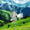 Stainless Steel Metal Windmill Rotating Decorative Stake New Decorative Windmill  Garden