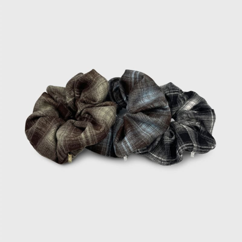 Jean Paul Clarisse Mild Check Scrunchie JP-24-494S