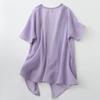 Sunscreen Cover Long Shawl Loose Beach Top Basic Linen Cardigan  Summer Wear