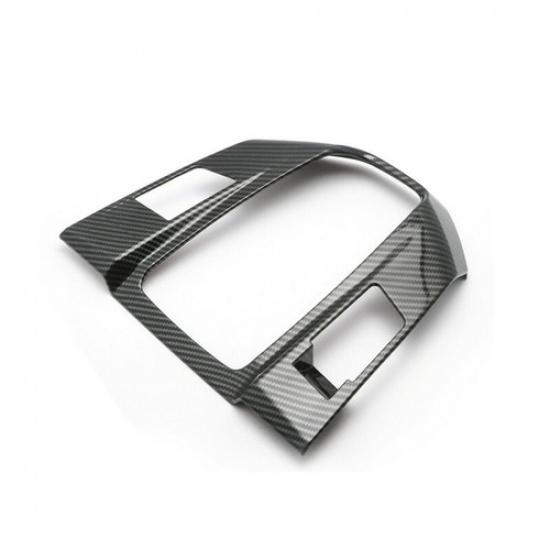 Carbon Fiber Car Gear Shift Box Panel Cover Trim For Honda CR-V CRV 2017-2022