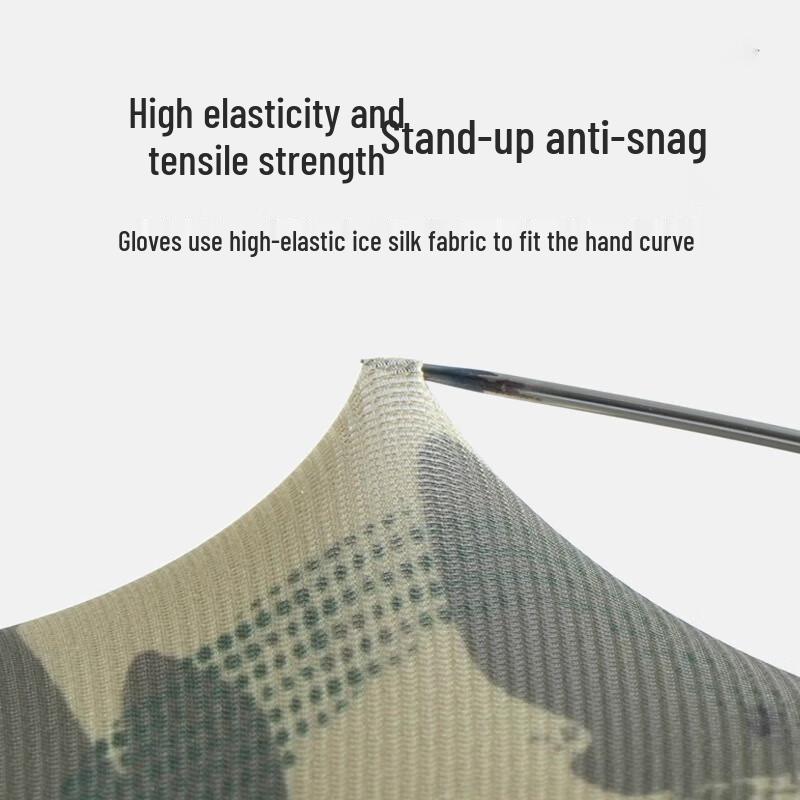 IDDO.NA Men's Half-Finger Fishing Gloves