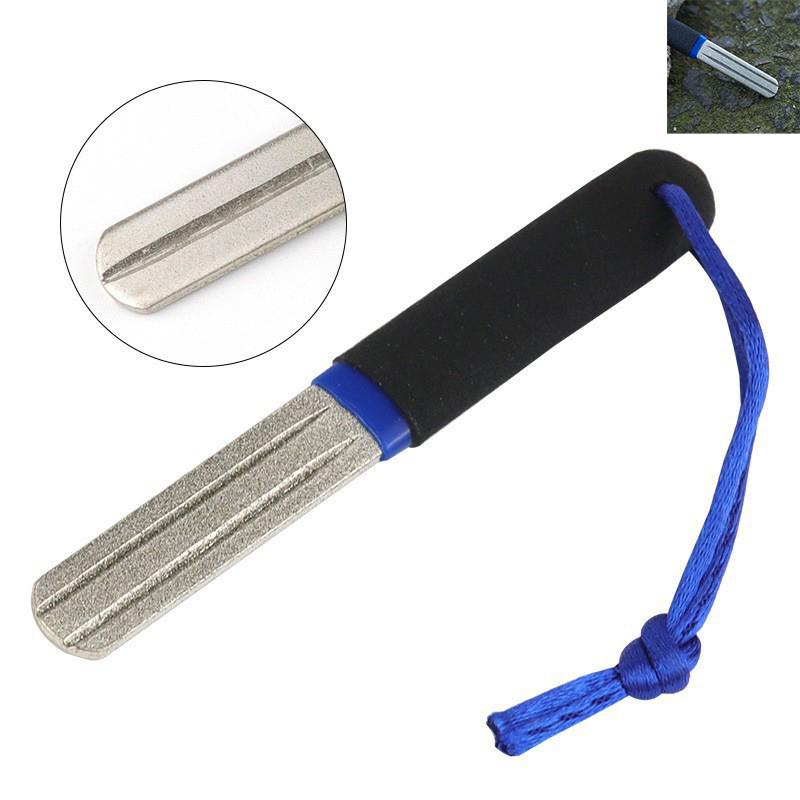 Diamond Hook Sharpener Fishing Tool Accessory for Fish Hooks Spear Anchors Crank Frogs