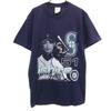 Majestic Short Sleeve T-shirt M Navy Ichiro Seattle Mariners 51 Men's Used