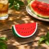 Simulated Watermelon Slice Squeeze Toy Soft Slow Rising Stress Relief Toy for Hand Exercise and Relaxation