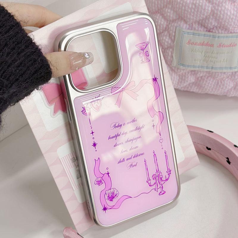 Zhitai Electroplated Silver Edge iPhone 14/13 Pro Case for Apple & Huawei P70