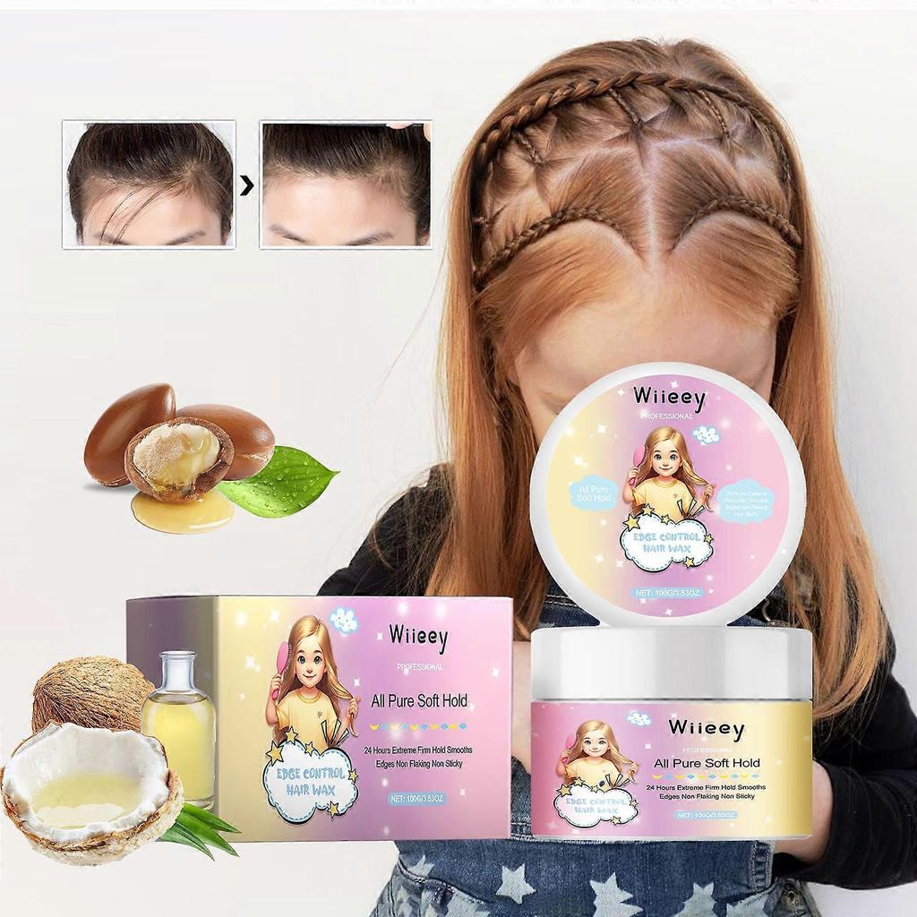 Hair wax fluffy, light, matte, easy to shape, long-lasting three-dimensional styling mud