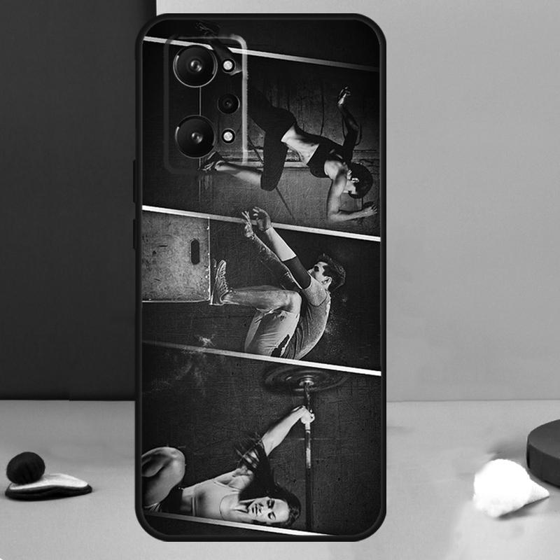 Cool Gym Fitness Cross Workout For Realme GT 7 Pro GT 5 6 6T C67 C61 C55 C53 C51 C21Y C25S C75 10 11 12 13 14 Pro Plus Case