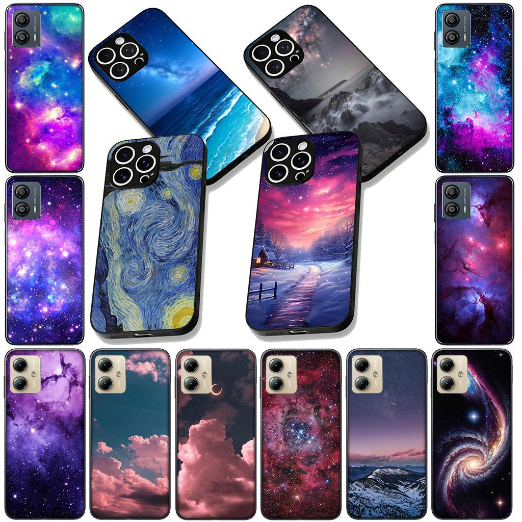 Star Universe Galaxy Sky Casing Phone Cover for Samsung Galaxy S25 S24 S23 FE Plus Ultra S7 Edge A16 A15 5G s25+ Soft Case