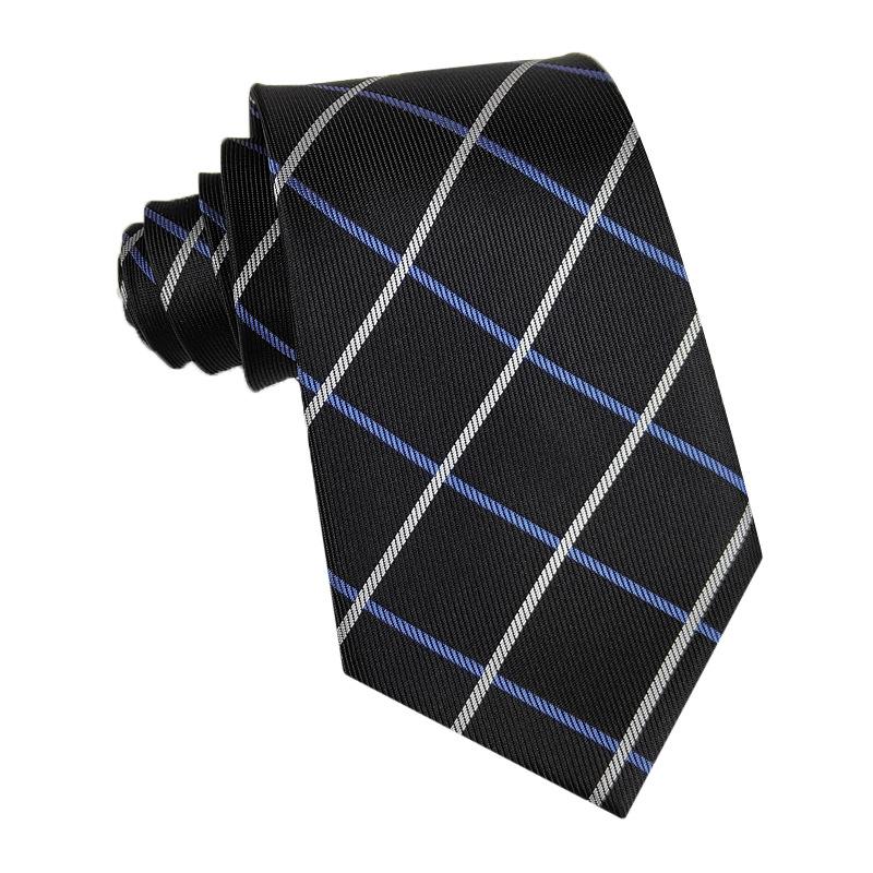 

6Cm Men S Tie 8Cm Handmade Jacquard Paisley Stripe Cashew Red Black Blue Business Dress Premium