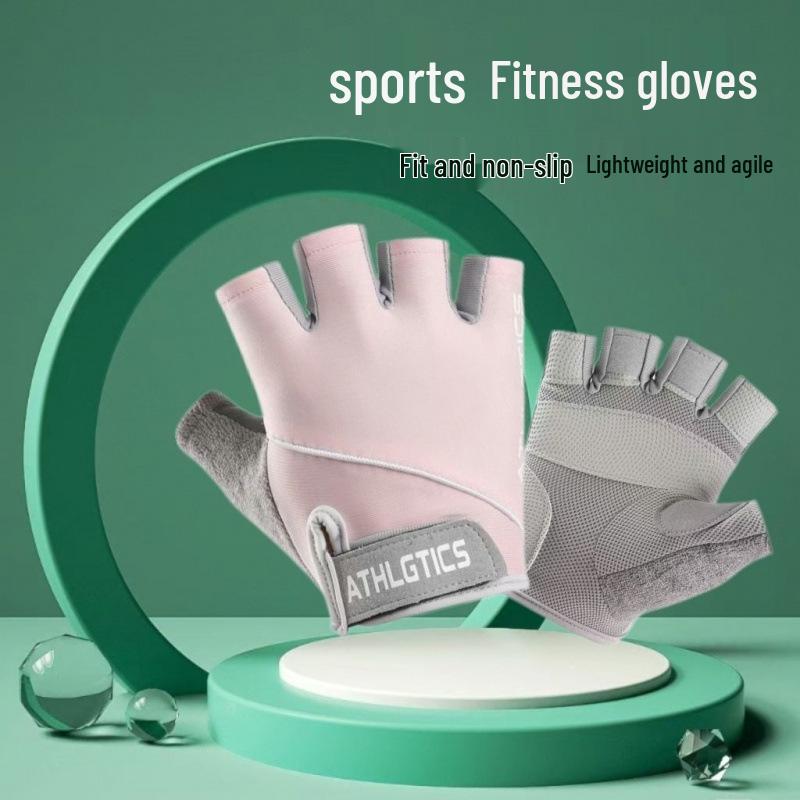 Women s Breathable Anti-Slip Half-Finger Sports Gloves for Cycling S: 18-19CM, Women/Small Hands - Men