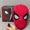 Halloween Spider-Man Maske mit beweglichen Augen Touch Light Up Cosplay Gesichtsmaske Elektrisch leuchtend Kinder Spielzeug