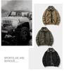 Men's Cross-Border Lambswool-Lined Cotton Jacket - Autumn/Winter Casual Flight Suit with Velvet Lapel