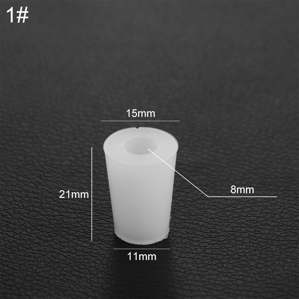 Wide Mouth Bottle Water Pipe Silicone Fermenter Cover Bottle Stopper Silicone Plug Test Tube
