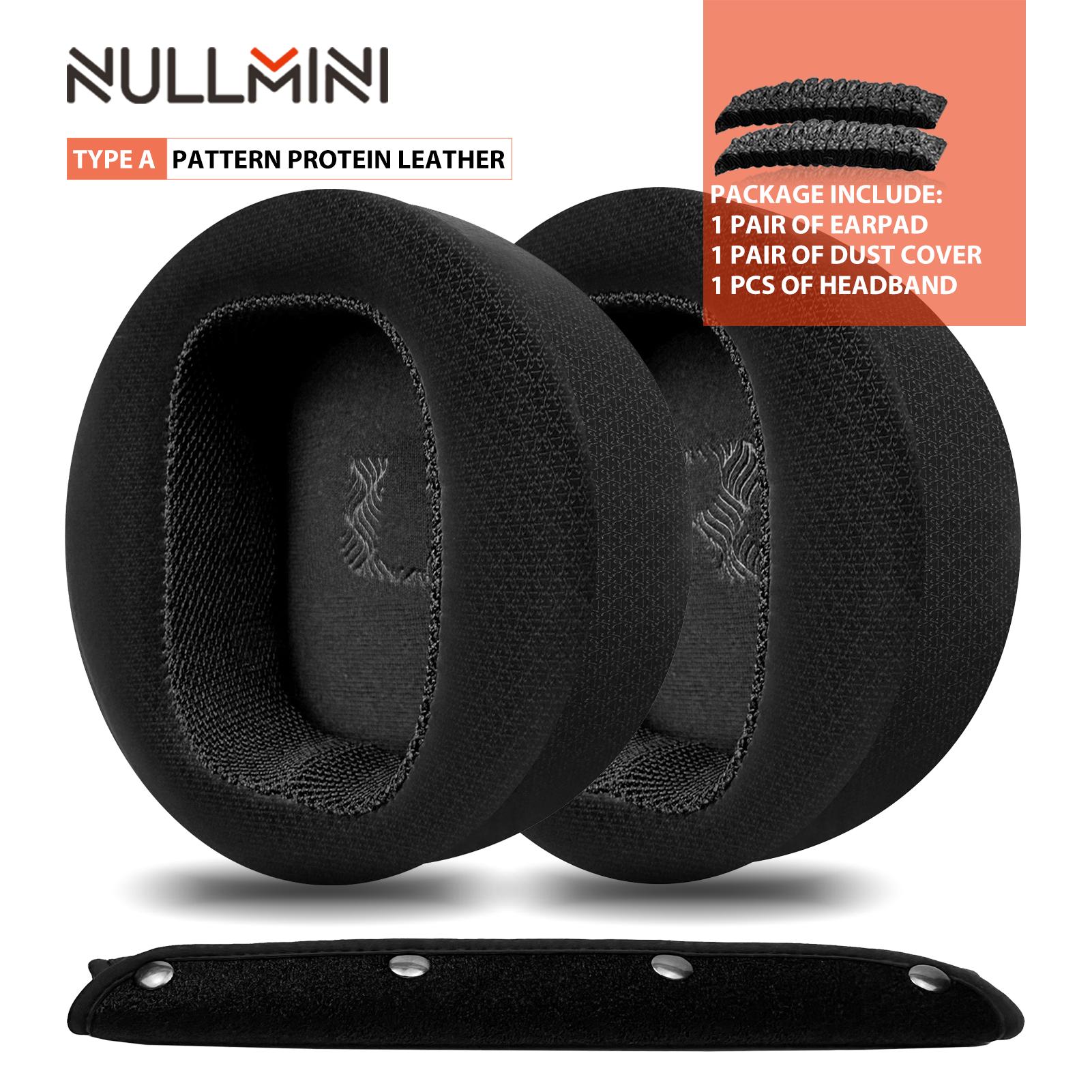 Nullmini Cooling Gel Earpads for Bluedio UFO Plus Headphones Replacement Ear Cushion Sleeve Earmuffs Headband
