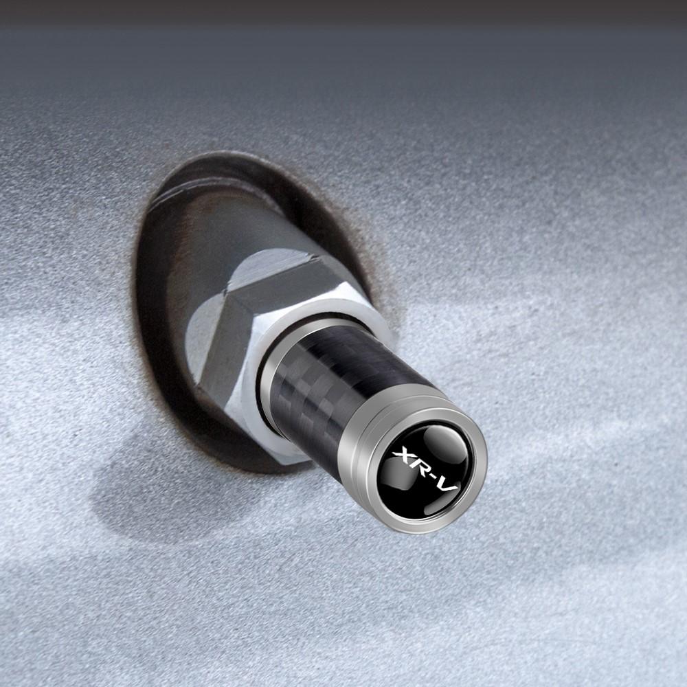 4PCS Car Tire Valve Cover Auto Tyre Wheel Air Stem Valve Cap Accessories For Honda Mugen Typer ACCORD Airwave Avancier Civic FK8 aij256