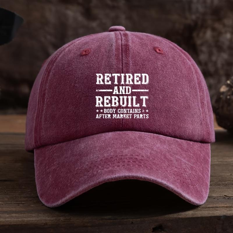 Fun Letter Print Baseball Hat Fashionable and Versatile Peaked Cap Men's Outdoor Hat