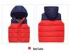 Autumn/Winter College Style Children's Fleece-Lined Down Vest: Warm and Thick for Boys and Girls.