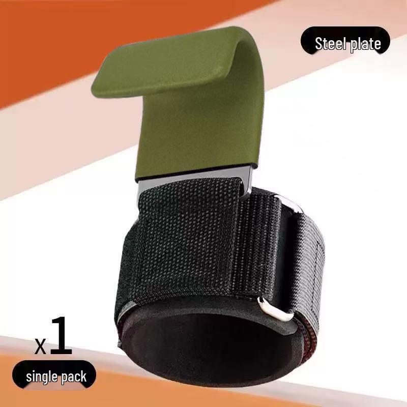 Pull-Up Assist & Lumbar Stretch Support Hook - Anti-Slip Wrist Aid for Deadlift & Fitness