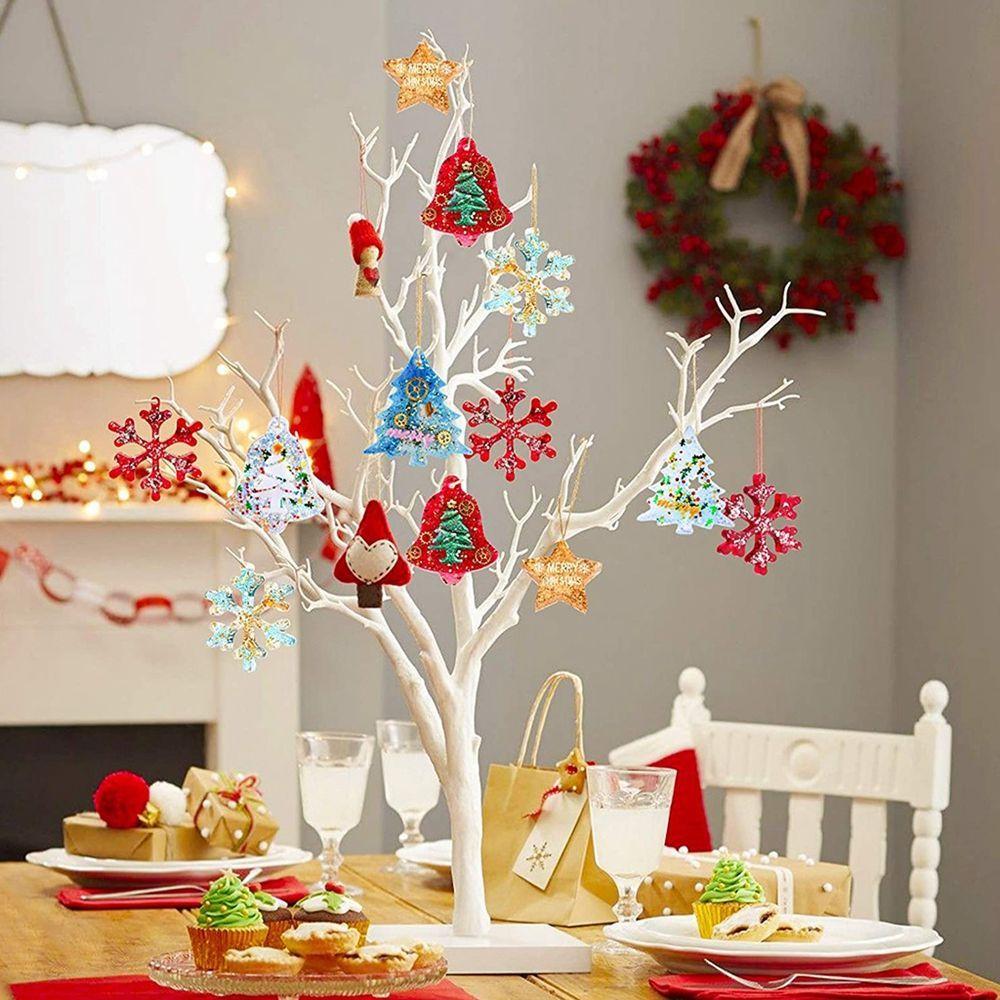 Resin Crafts Ornament Pendant Resin Casting Mould Christmas Decoration Silicone Mold Epoxy Mold