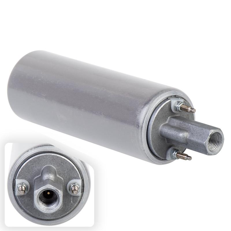 Universal GSL392 External High Flow Fuel Pump, 255LPH, High Pressure Inline Fuel Pump for Car, Truck, Performance Upgrade
