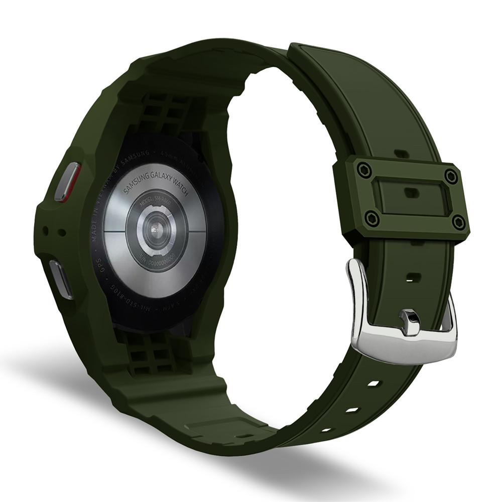 Coque de protection TPU pour cadre, bracelet de montre pour Samsung Galaxy Watch 7/6/5/4/FE 40 mm 44 mm, bracelet, étui bumper