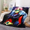 Daisuke Kadota  Print Flannel Blanket, High quality Comfortable for All Seasons, Home Decor, Warmth and Comfort