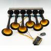 Car Music Horn Six Tube Thirty-Six Tone Truck Train Electronic Control Metal Tube Music Air Horn With Button Cars Accessories