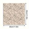 24-Piece Bohemian Ivory and Black Patterned Craft Paper Set for Scrapbooking, Card Making, and Diary Supplies