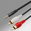 3.5 to 2RCA Audio Cable 25 Feet,3.5mm Aux to 2RCA Male Stereo Audio Y Cable