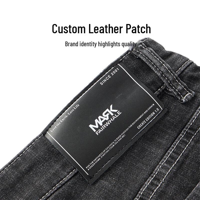 Mark Fairwhale Men's Ripped Washed Straight-Leg Denim Jeans