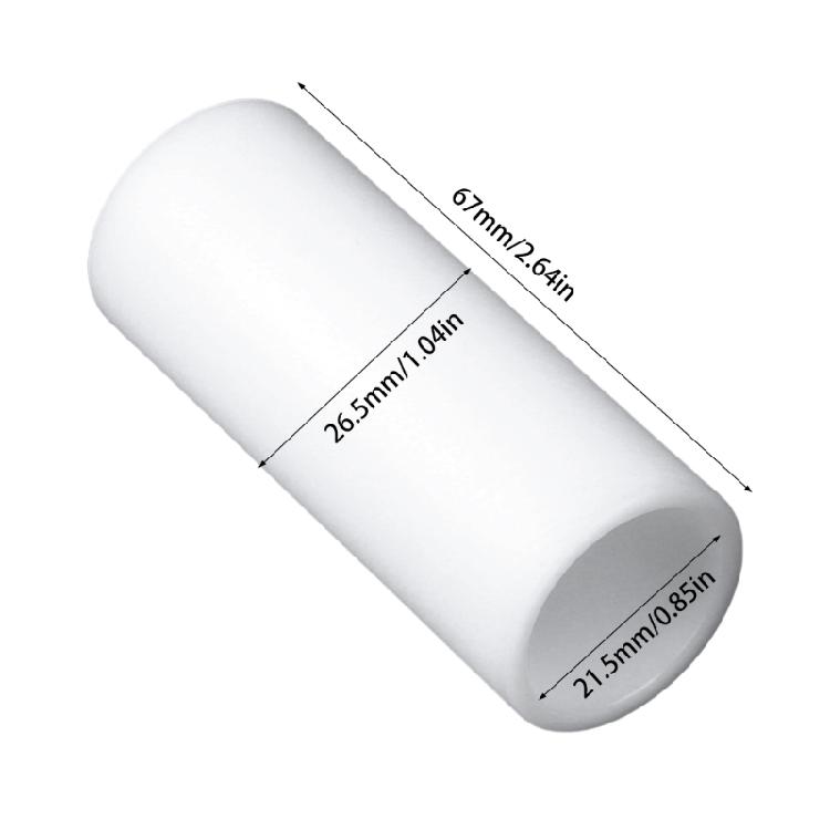 Battery Conversion Adapter Sleeve for 21700 To 26650 Cylindrical Battery Holder Case Conversion Converter Tube White