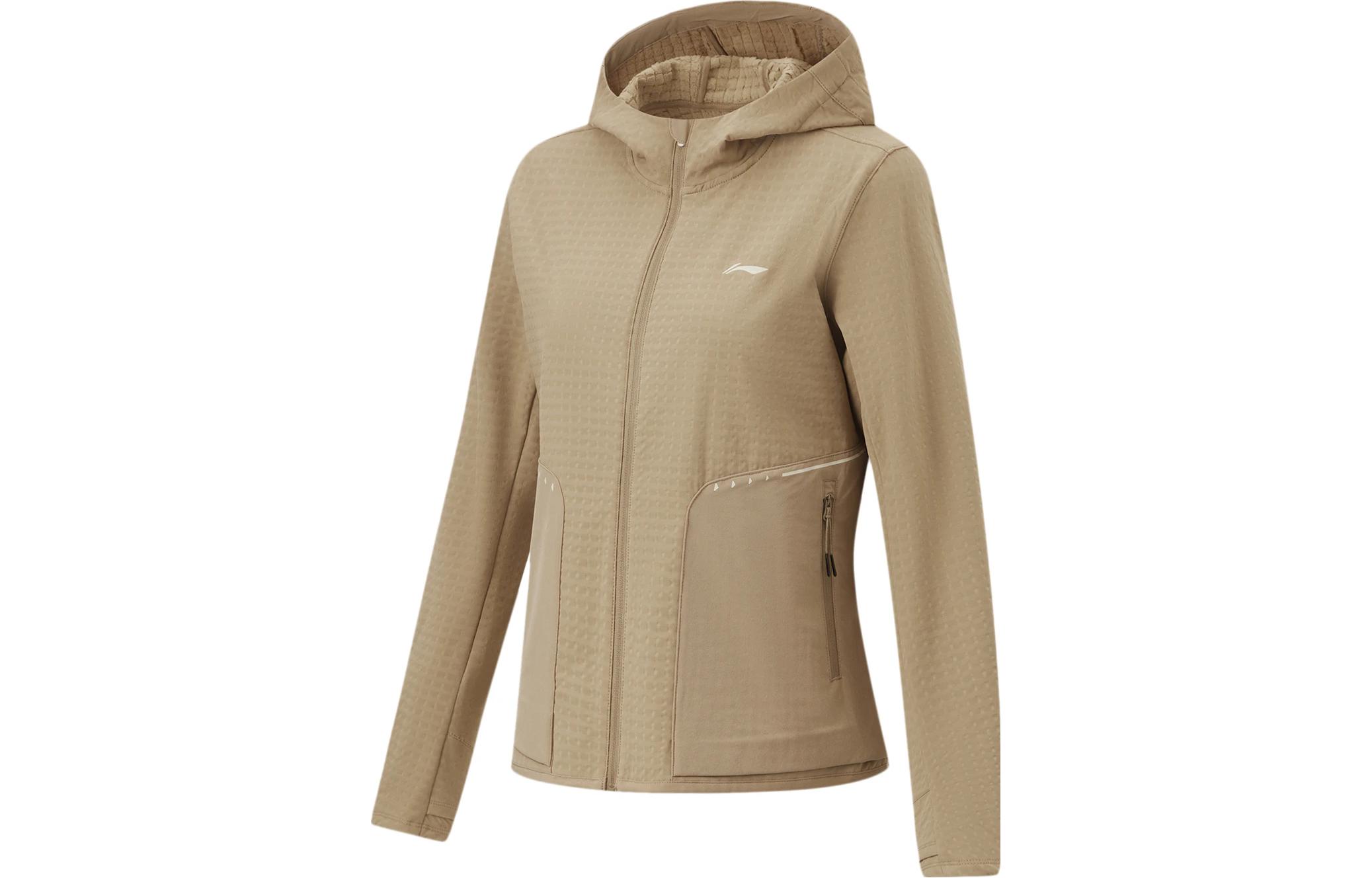 Li Ning Trench Coat Women s Light Chestnut Brown AFDT626-2 XL