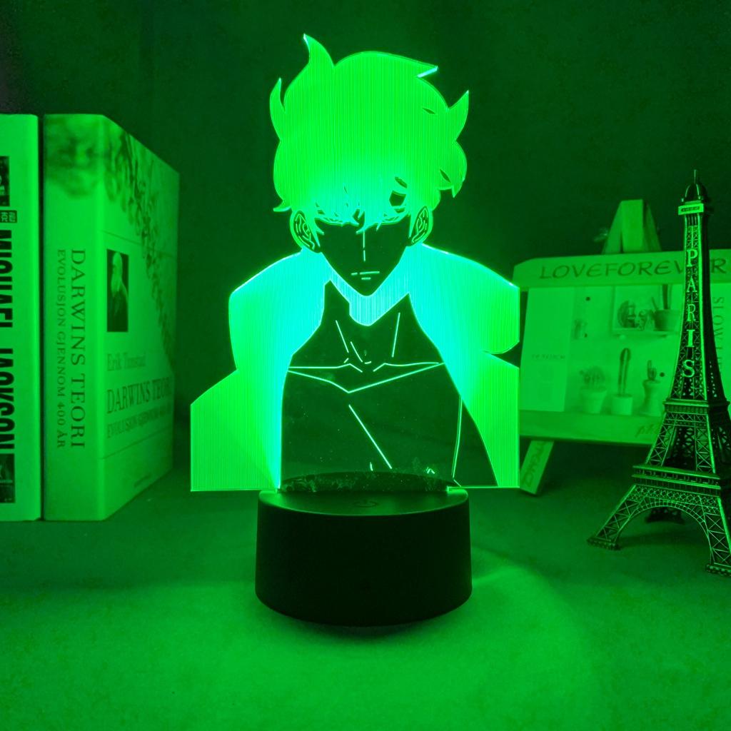 

Solo Leveling Sung Jinwoo 7-цветный светодиодный ночник