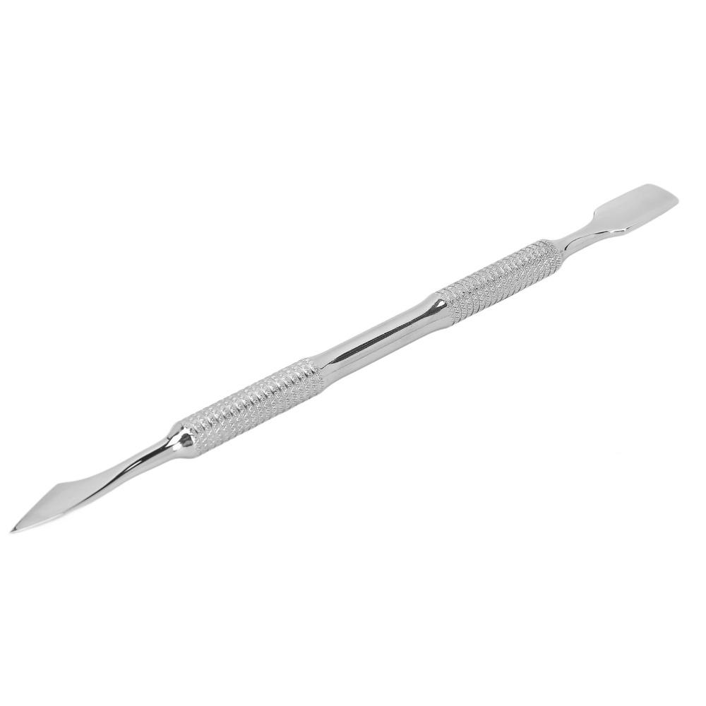 Double Ended Stainless Steel Nail Scraper Nail Polish Peeler Foot and toenail maintenance
