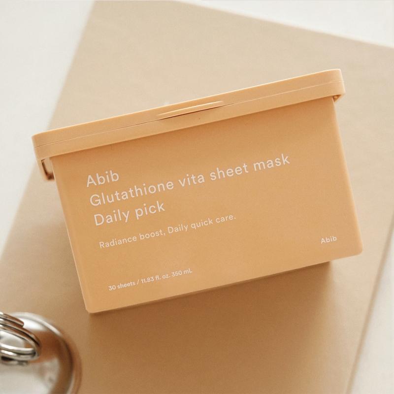 [Abib] Glutathione Vita Sheet Mask Daily Pick 350ml 30EA