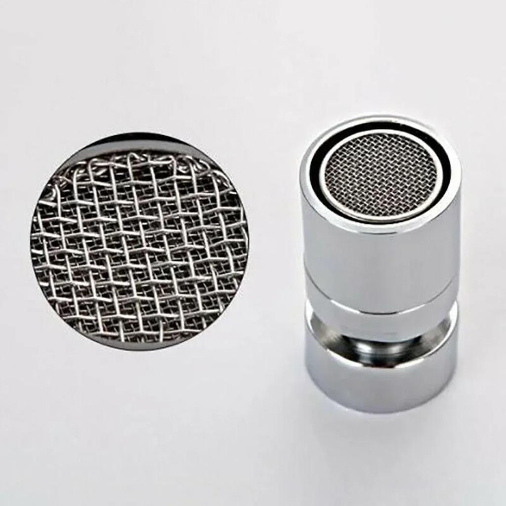 2pcs Degree Swivel Kitchen Tap Aerator 22mm M22 Male Thread Adapter Chrome Splash-proof Water Faucet Accessories Aerator