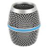 Microphone Ball Head Mesh Grill Inner Foam Filter Stainless Steel Grille Mic Ball Head Replacement for Beta87A