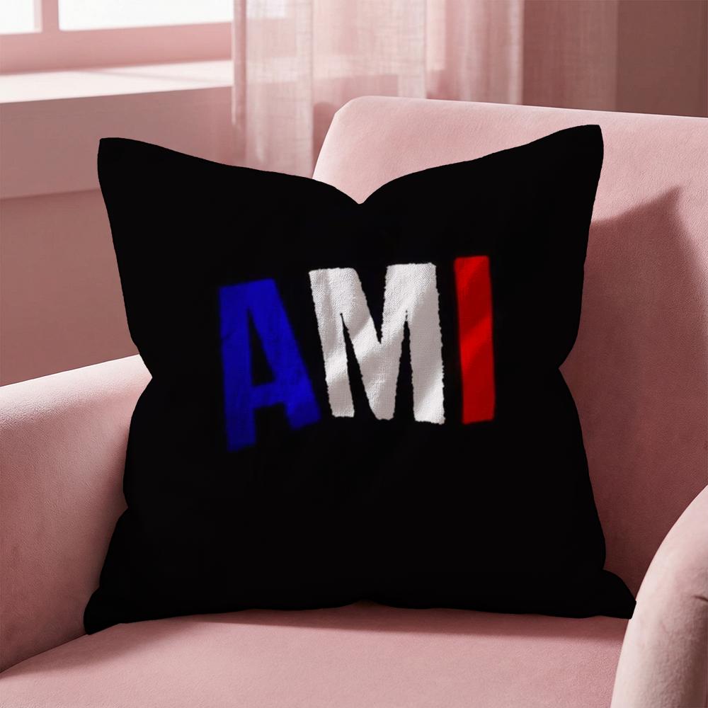 Fashion Luxury A-Ami Cushion Cover Multi-Scene Pillow Cover for Home & Car - Reversible, Soft & Durable for Daily Use