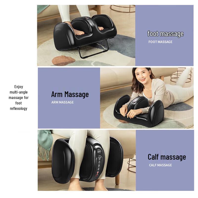 AUX Smart Foot and Leg Massager with Heat CN plug (adapter included)