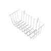 Wire Mesh Grid Hanging Storage Basket for Bathroom and Kitchen Organization