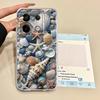 Kryt na telefon pro Xiaomi Redmi A1 A2+ A5 9A 9C 14C 13C A3x 12C 10C Průhledný kryt Podmořské plážové mušle